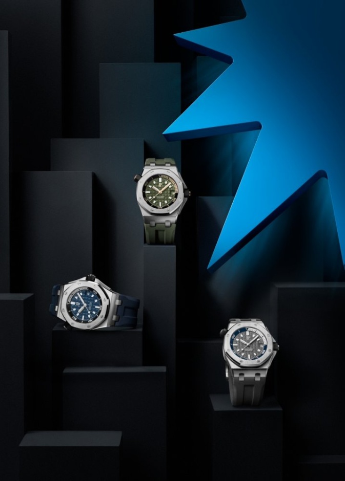  ساعة Royal Oak Offshore Diver الجديدة مُجهّزة لعُشاق المغامرة