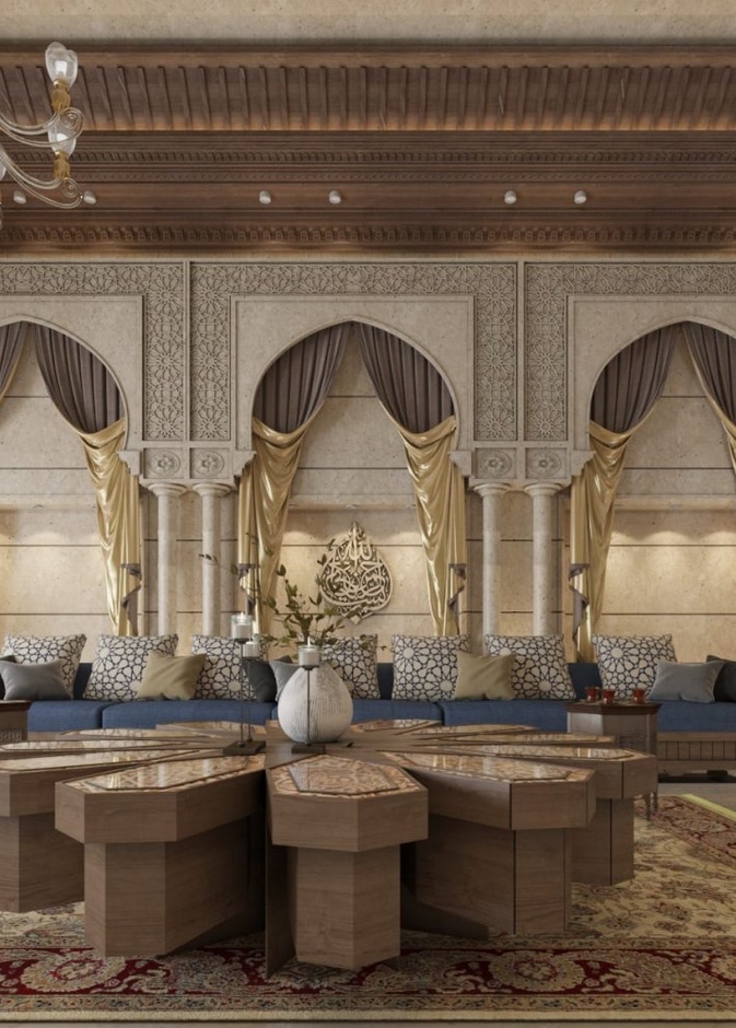  تصاميم أثاث شرقية لديكورات مجالس رجال