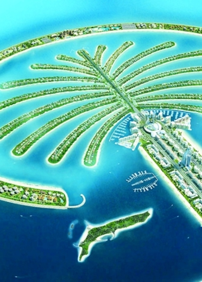 جزيرة النخلة دبي