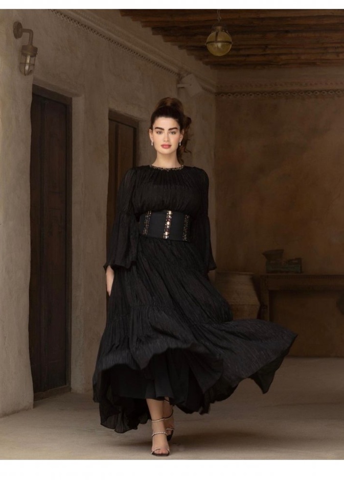  موديلات فساتين ناعمة لمناسبات عيد الفطر على طريقة روان