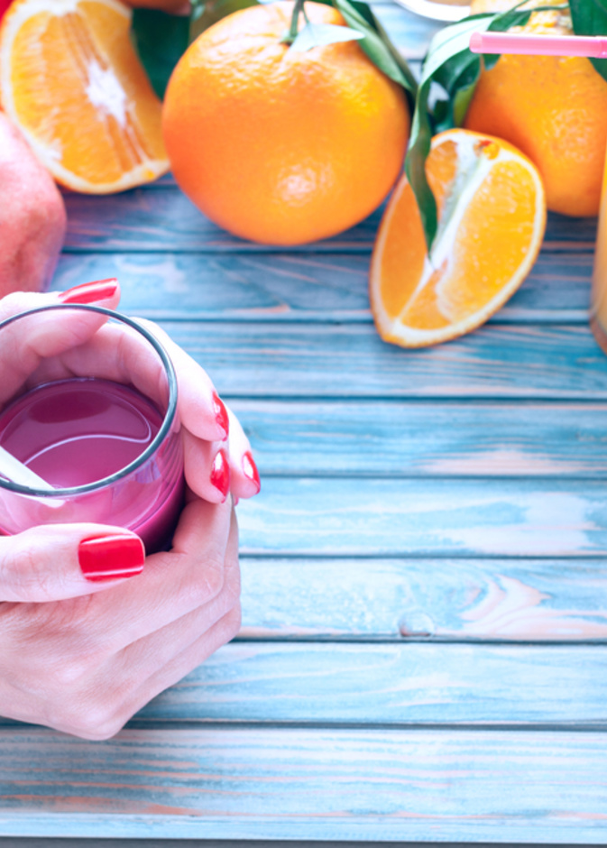 عصائر طبيعية لصحة العروس