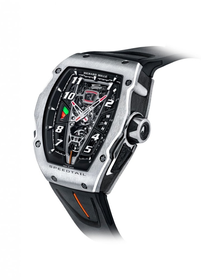  ساعة RM 40-01 أوتوماتيك توربيون ماكلارين سبيدتيل Automatic Tourbillon McLaren Speedtail