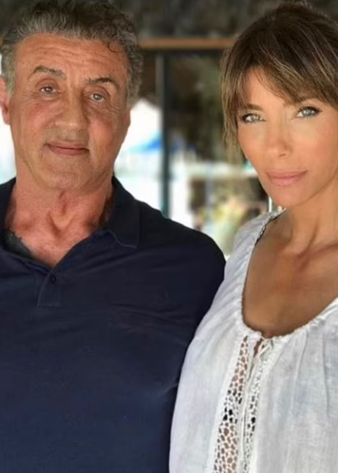 سيلفستر ستالون و زوجته