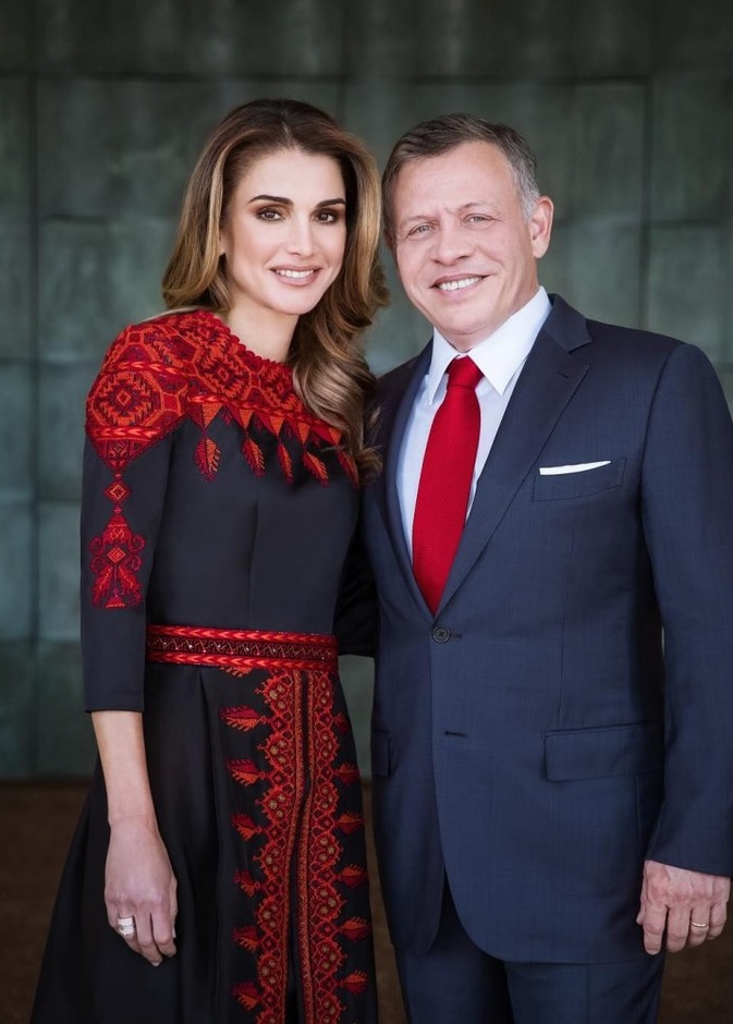 عبد الله الثاني ملك الأردن King Abdullah II ورانيا الياسين Rania Al Yassin