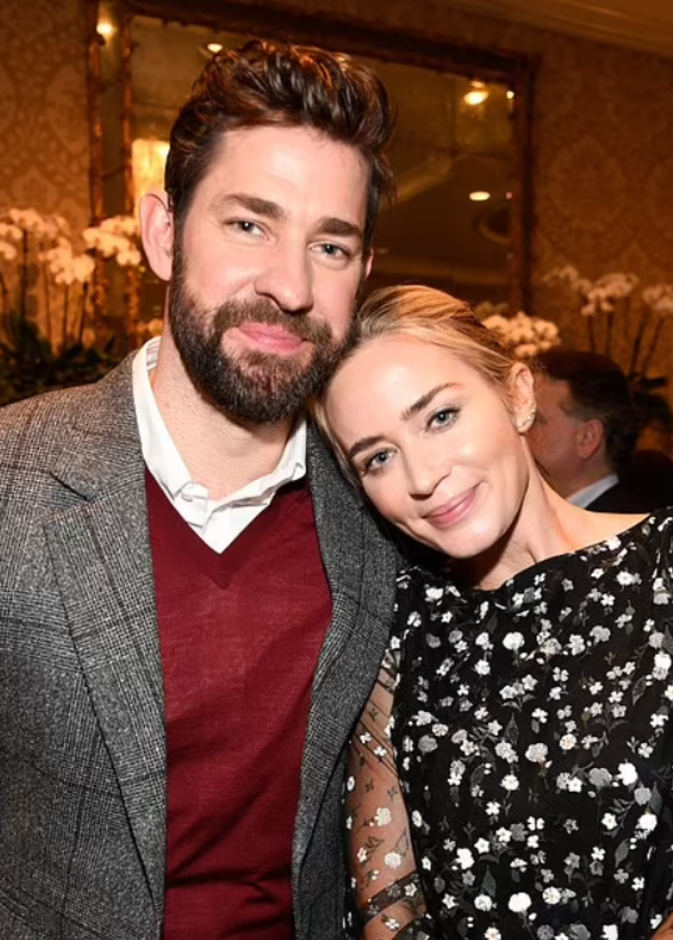 إيميلي بلانت و زوجها