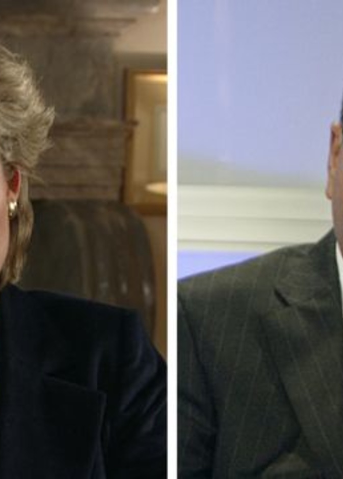 الأميرة ديانا ومارتن بشير