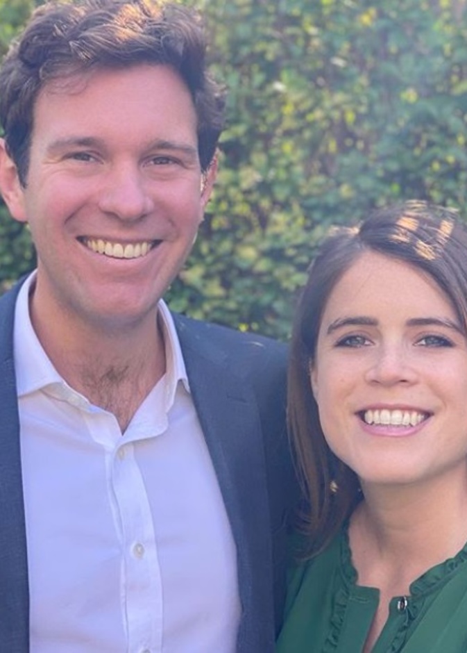 الأميرة يوجين وزوجها يتحدثان عن سعادتهما بأنباء حمل الأميرة بياتريس