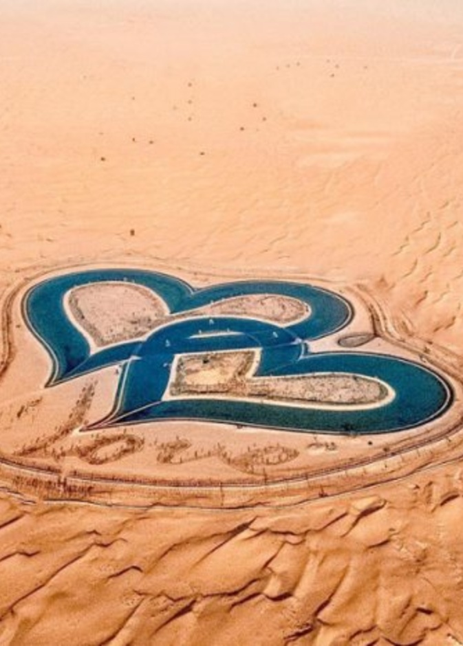 طبيعة خلابة في بحيرات القدرة