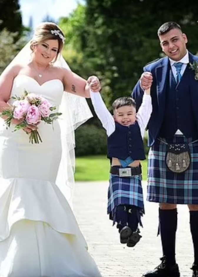 مريضة بالسرطان تقيم حفل زفاف تاريخي قبل وفاتها