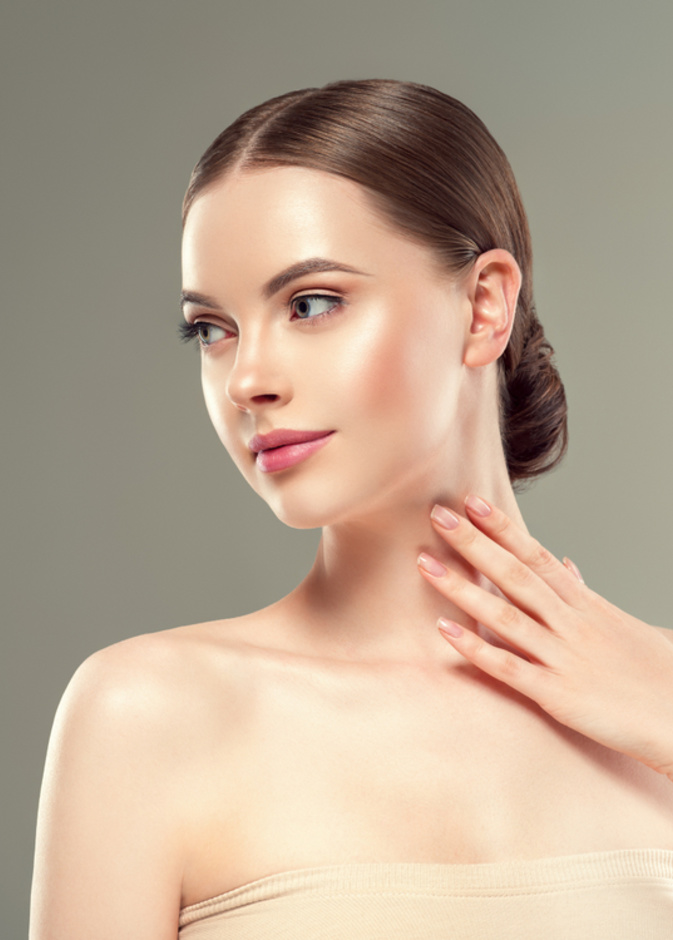 طرق شد الرقبة المترهلة بدون جراحة وأهم نتائجها