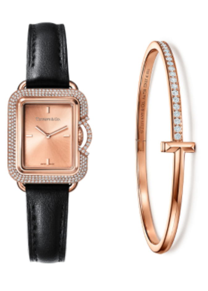 ساعة وسوار من تيفاني اند كو Tiffany & Co