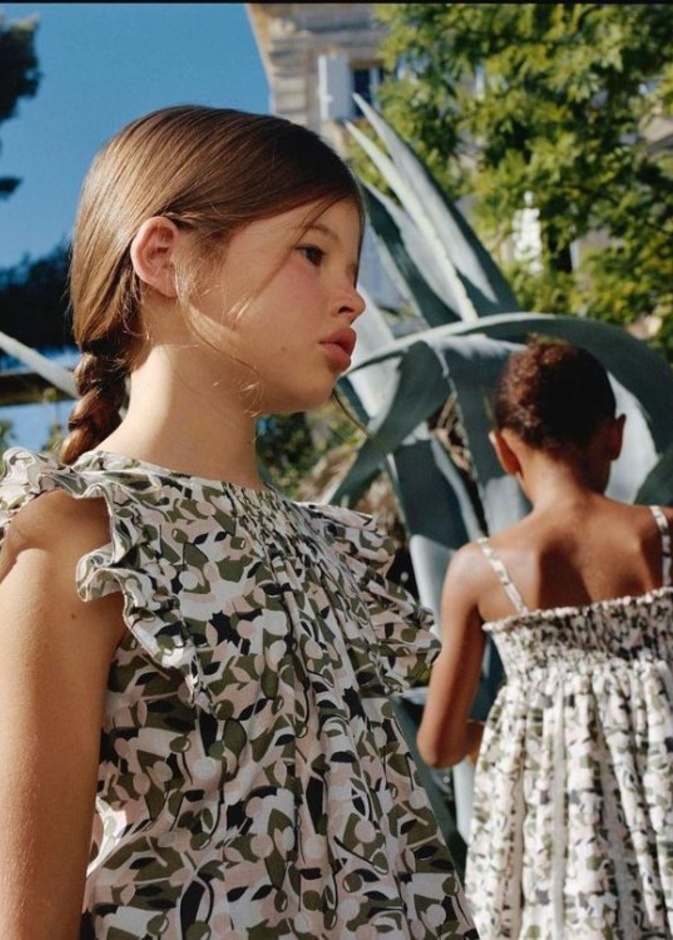 فستان أصفر من Fendi "فيندي" 