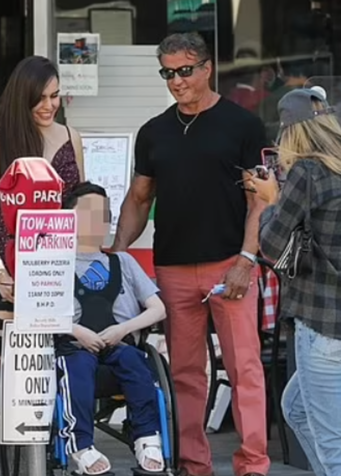 سيلفستر ستالون مع المعجب