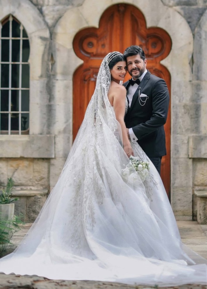 طوني عيسى في حفل زفافه