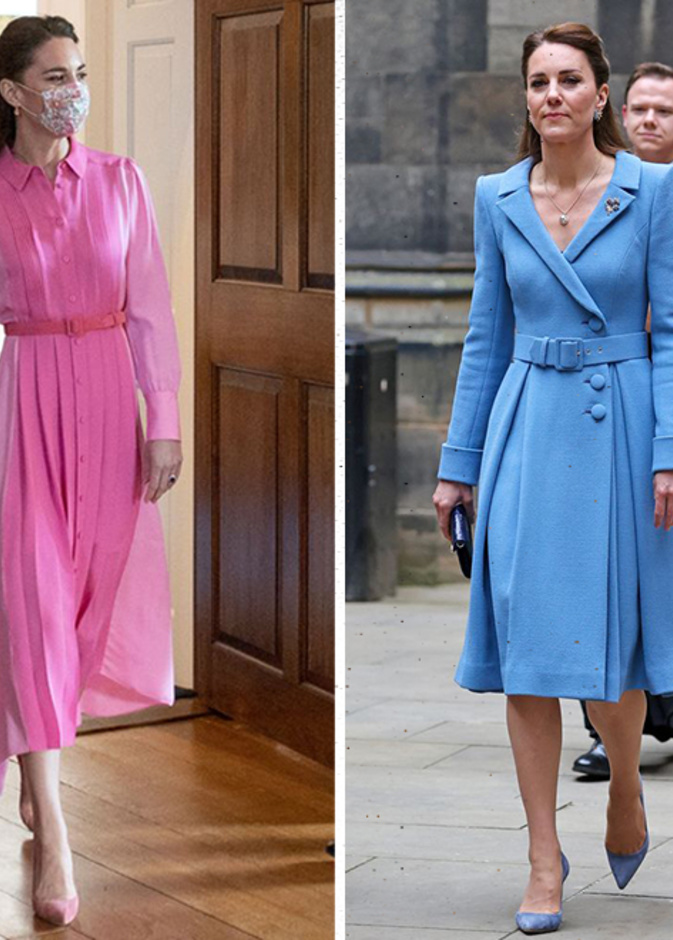 اطلالات كيت ميدلتون خلال زيارتها الرسمية الى اسكتلندا