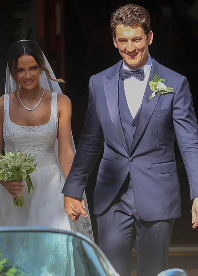 زفاف مايلز تيلر و كيلي سبيري