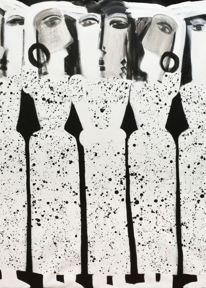 لوحات  الفنانة التشكيلية السعودية شروق بنت فهد  دائما ما تأسر الناظرين 