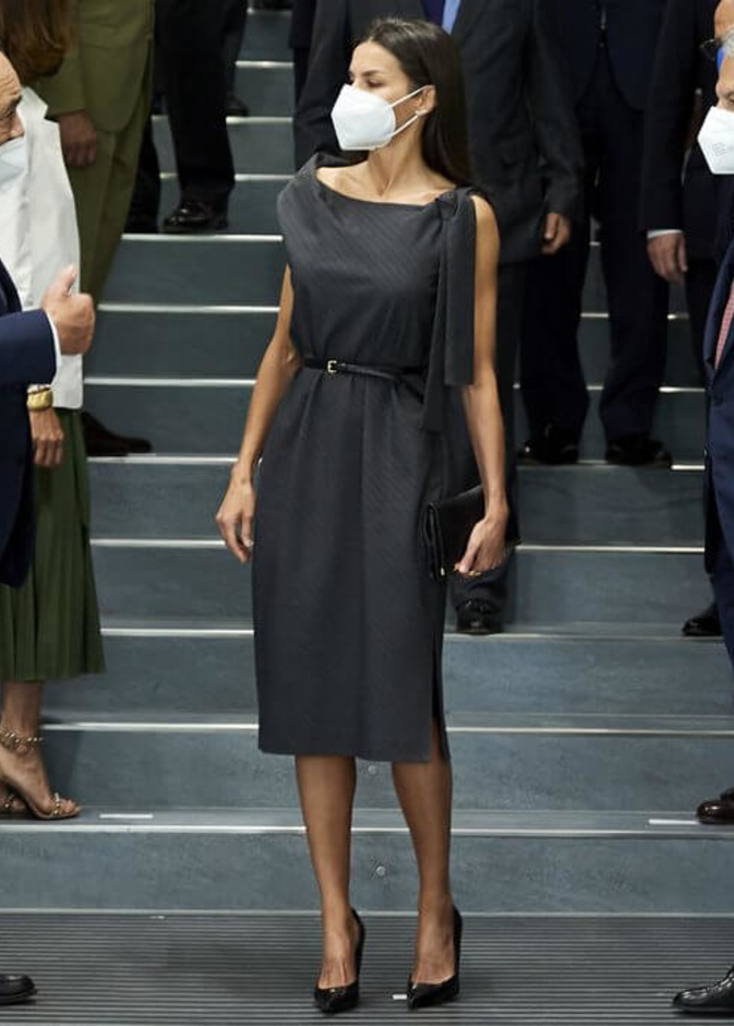 الملكة ليتيزيا في اجتماع عمل مع ممثلي مؤسسة لمكافحة الإدمان