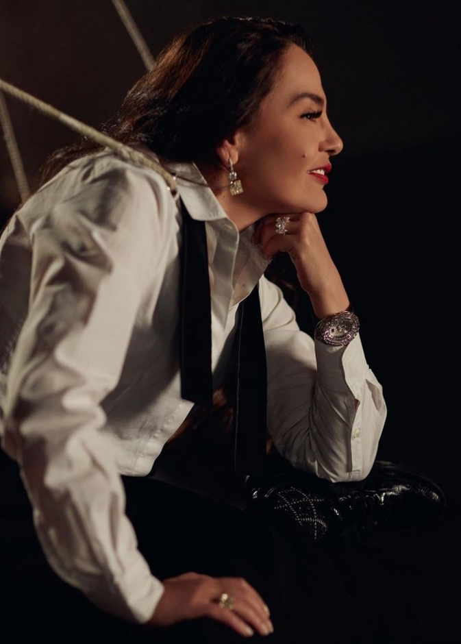  شريهان مع ساعة Breguet