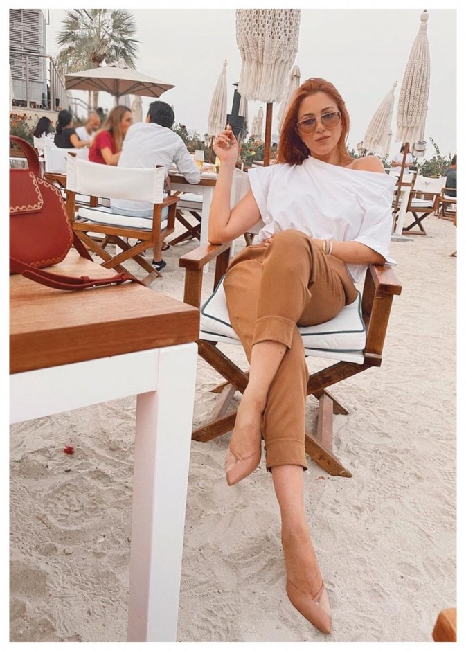  ابرز اطلالات دانييلا رحمة في دبي بين الاناقة والعصرية