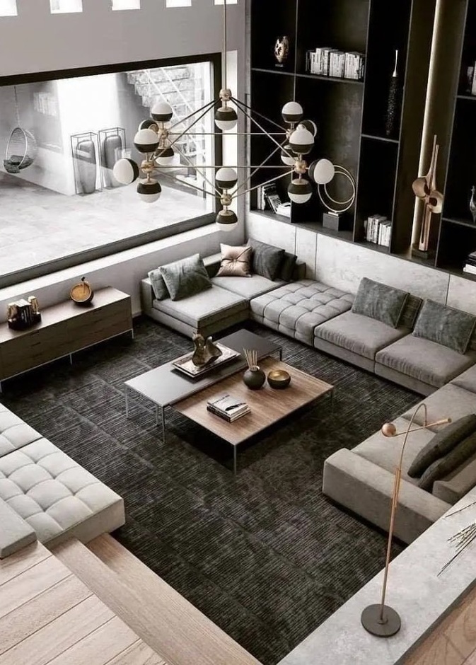 جلسات مريحة لديكورات غرف معيشة 2021