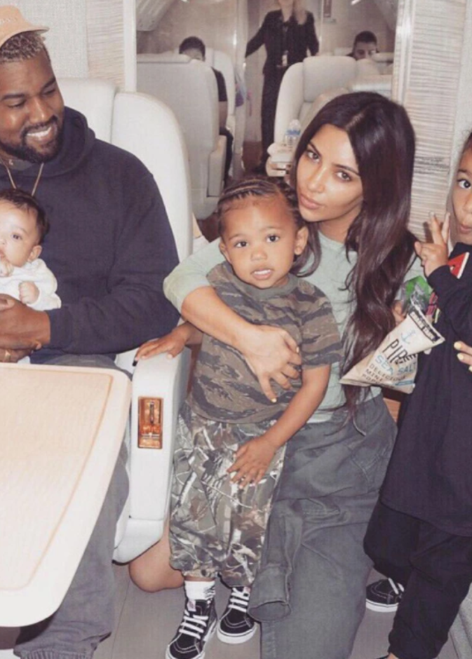 كيم كارداشيان وكاني ويست