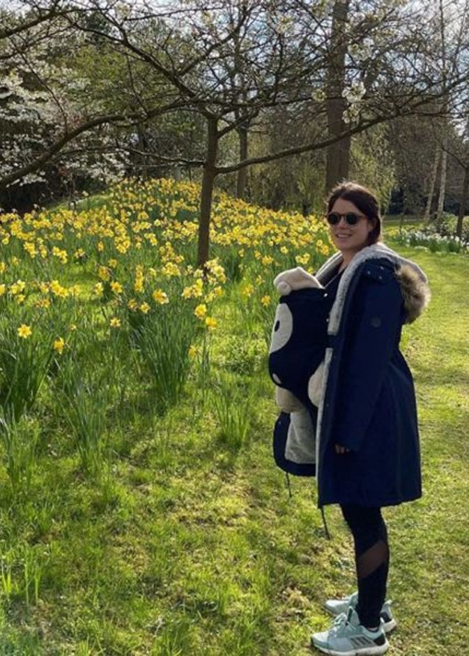 الأميرة يوجين أنجبت أوغست في فبراير 2021