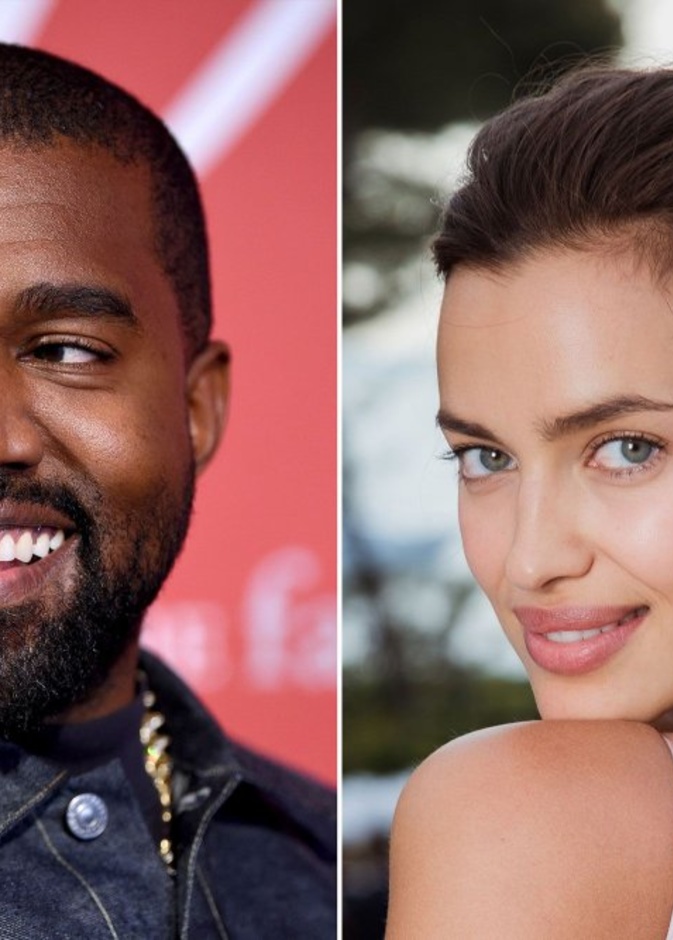 كاني ويست وإيرينا شايك