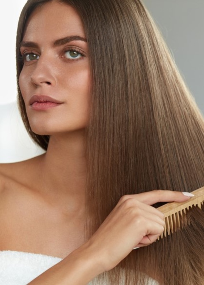 6 نصائح جمالية للعناية الشعر بعد غسله