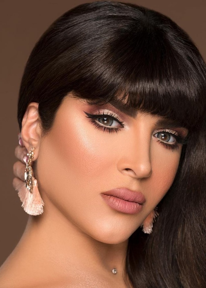  مكياج ناعم باسلوب غدير السبتي