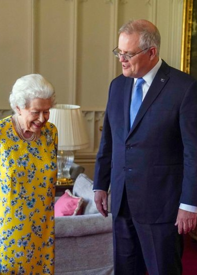 ملكة بريطانيا تجتمع مع رئيس وزراء أستراليا في قلعة وندسور