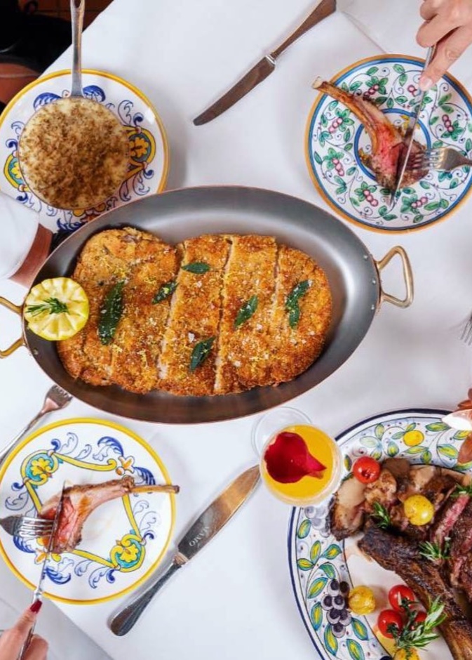 أصناف فريدة في مطعم مامو مايكل أنجلو - المصدر حساب انستقرام Mamo السعودية 