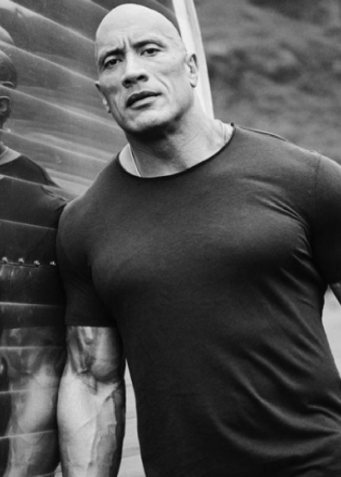 ذا روك  - الصورة من حساب ذا روك على انستجرام