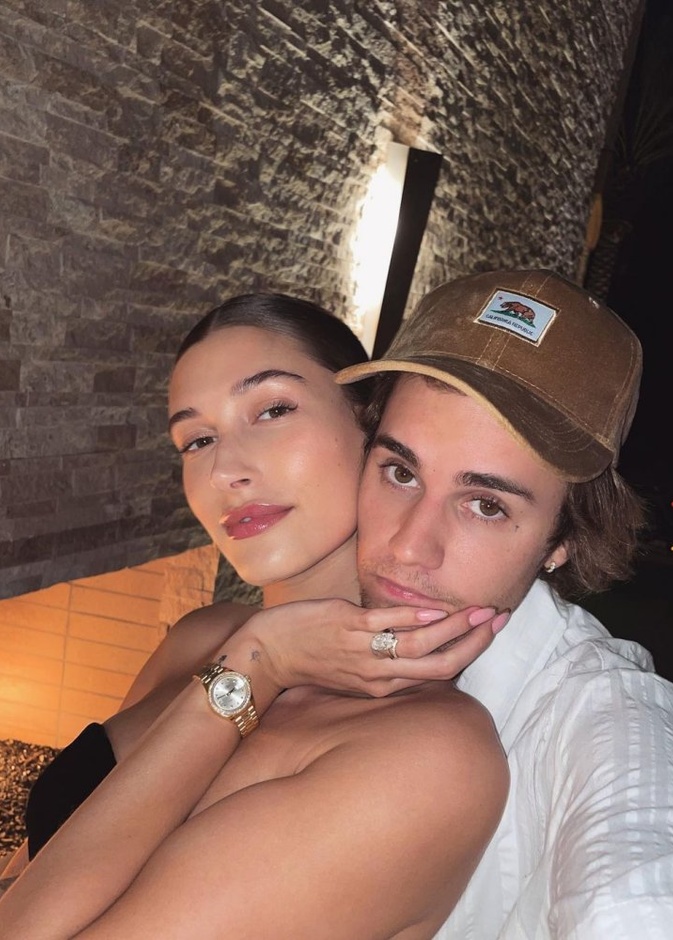 جاستن بيبر Justin Bieber وهيلي بالدوين Hailey Baldwin