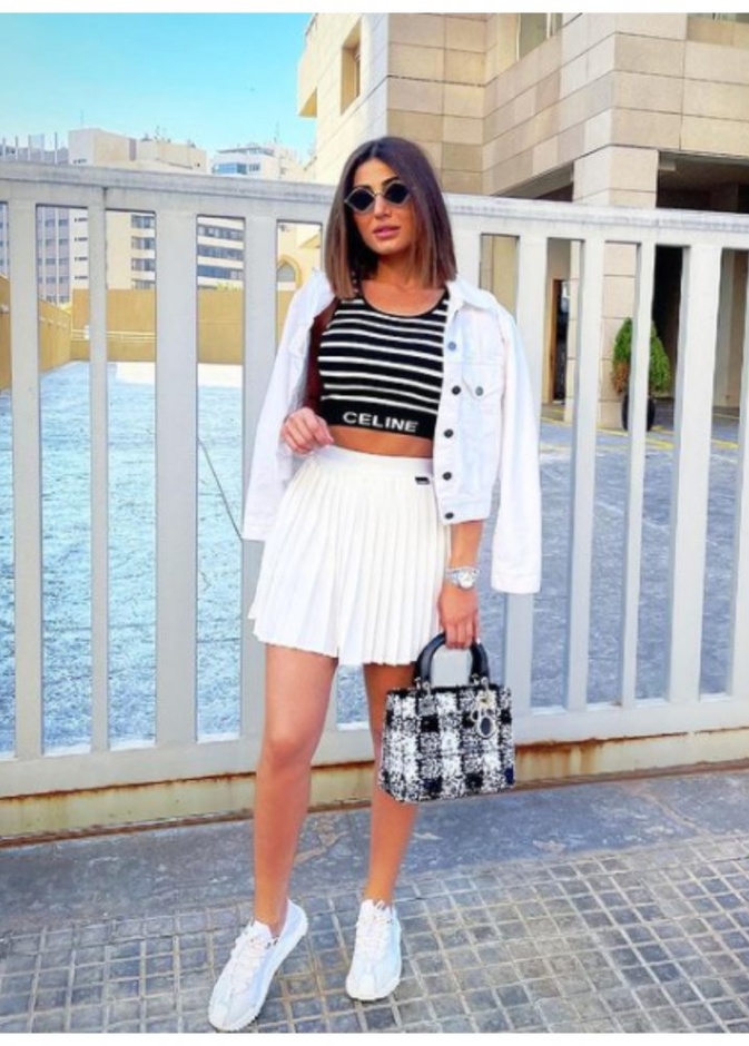 اطلالات كاجوال انيقة للصبايا مستوحاة من هبة نور