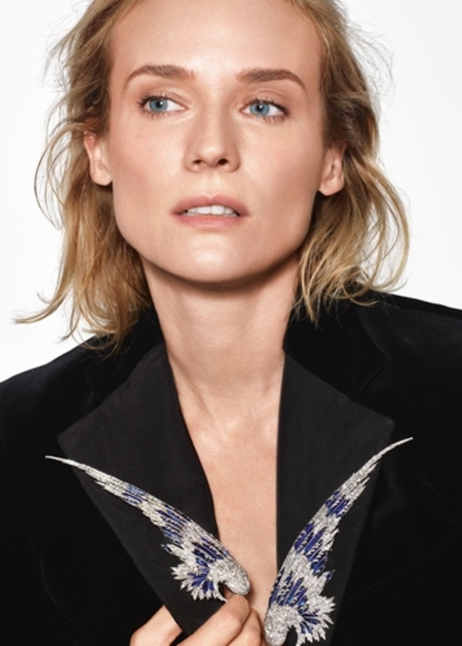  الممثلة ديان كروغر في العدد الجديد من مجلة دار شوميه