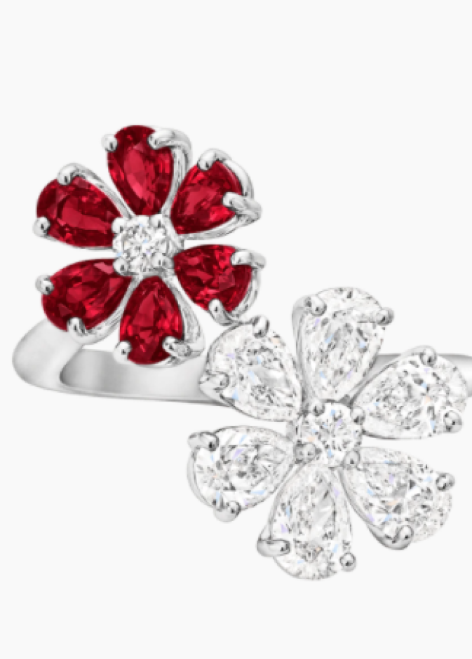 خاتم من هاري وينستون Harry Winston