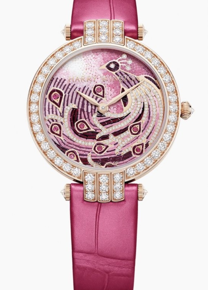 ساعة من هاري وينستون Harry Winston