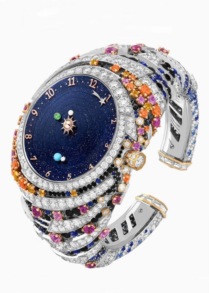 ساعة Planetarium من فان كليف أند آربلز Van Cleef & Arpels