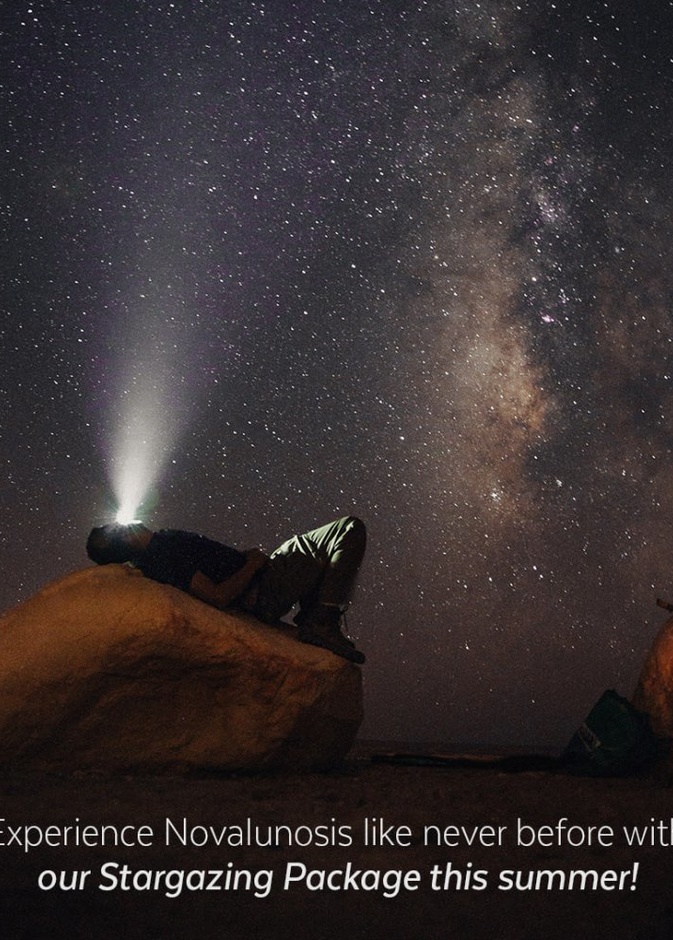 سماء صافية ونجوم لامعة في تجربة لا مثيل لها - المصدر مركز مليحة للآثار