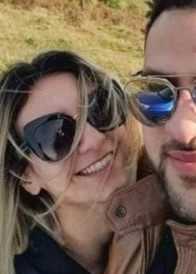 العريس والعروس قبل الحادث SUPPLIED