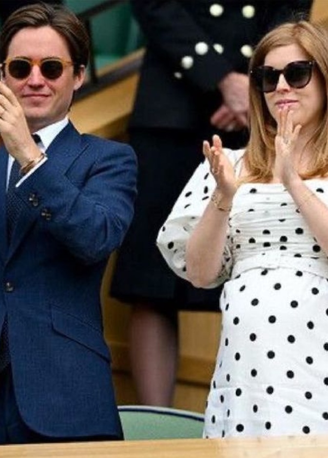 بالصور أحدث ظهور للأمير بياتريس وزوجها في ويمبلدون