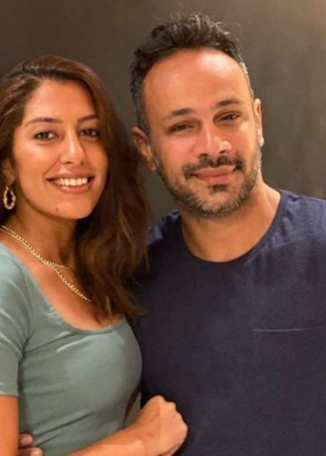 محمد عطية وميرنا الهلباوي