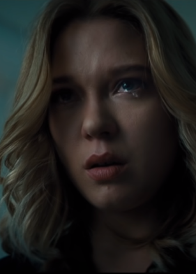 ليا سيدو  - الصورة من تريلر فيلم م No Time to Die 