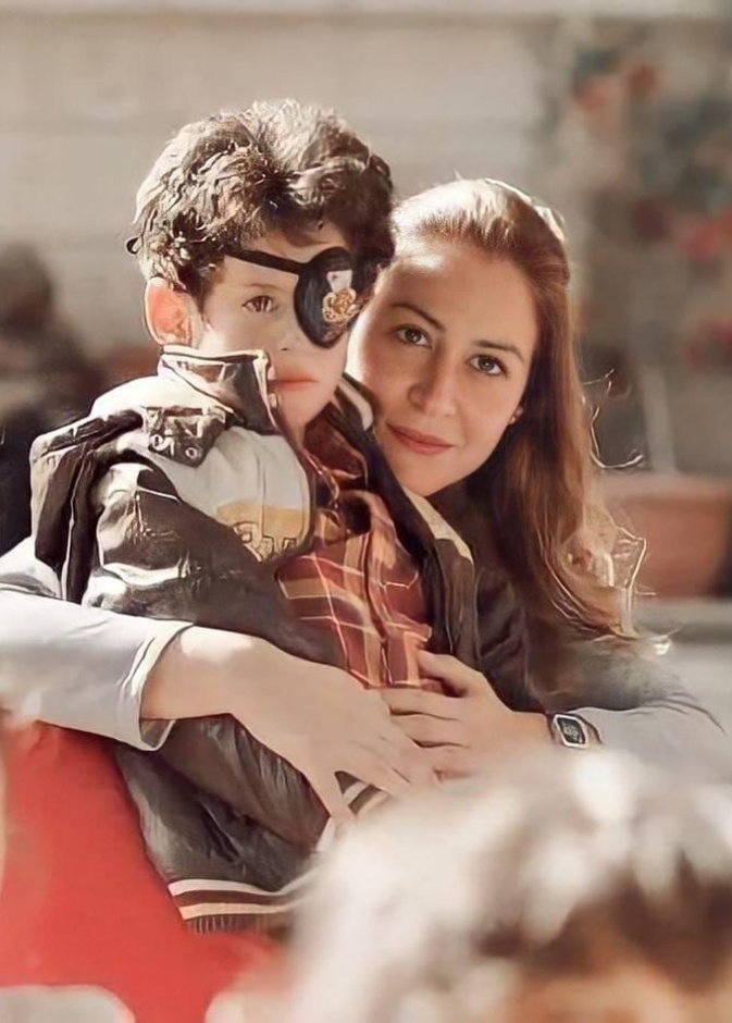 صورة من حساب الطفل سليم مصطفى على انستجرام 