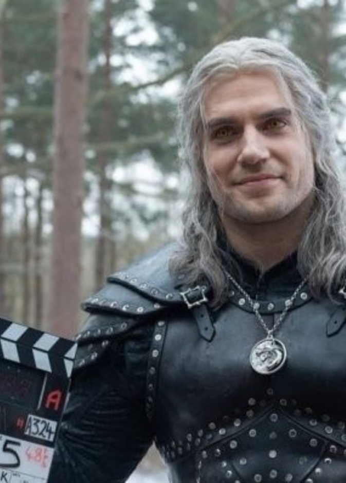 هنري كافيل_ الصورة من حساب The Witcherعلى إنستجرام