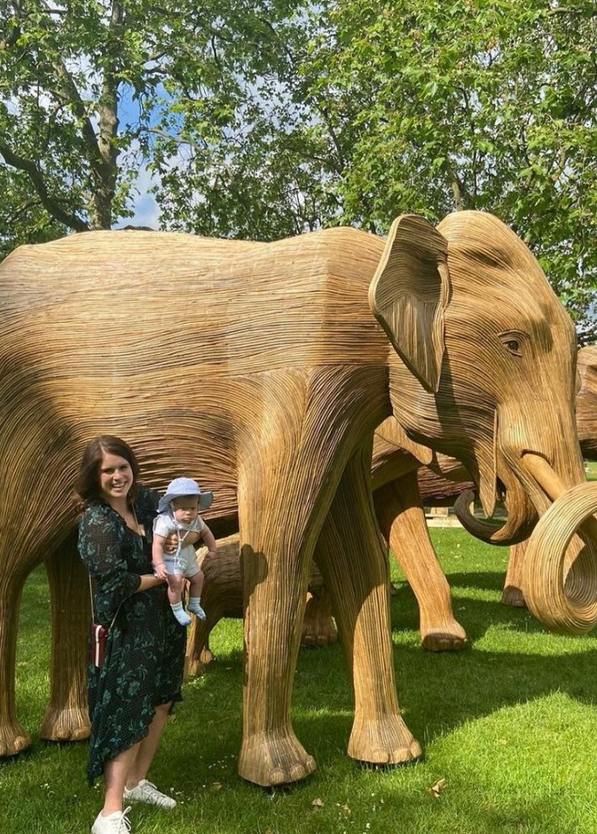 الأميرة يوجين تنشر فيديو جديد لابنها أوغست وهو يشجع منتخب إنجلترا