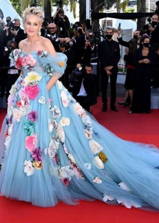 شارون ستون- الصورة من حساب شارون ستون على انستجرام