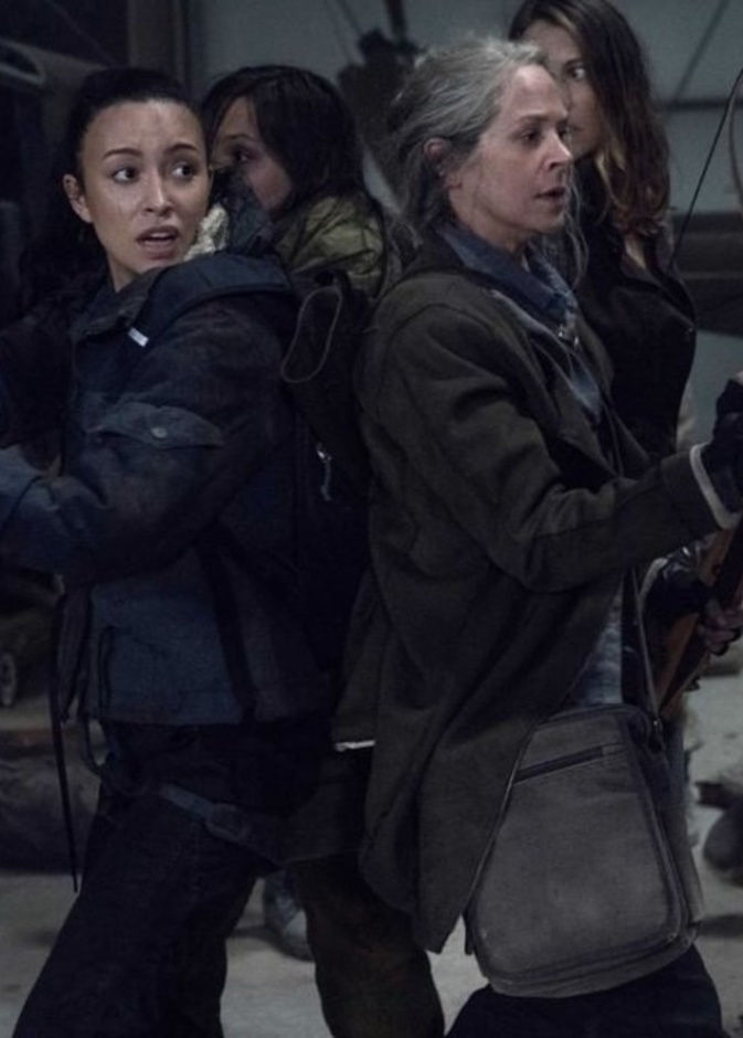 صورة من الموسم الاخير من The Walking Dead من الحساب الرسمي للمسلسل على انستجرام