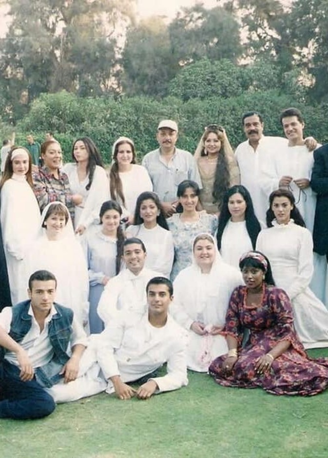 مسلسل حديث الصباح والمساء، والصورة من حساب ليلى علوي الرسمي على انستجرام